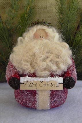 525 - Frosted Santa Paper Pattern